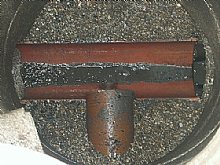 verstopftes Rohr