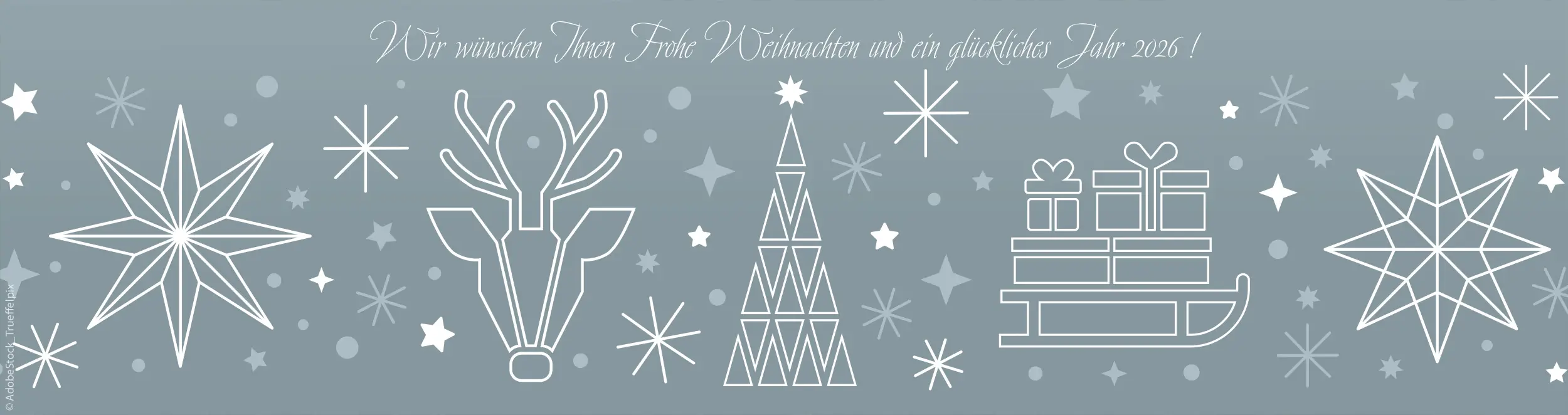 Weihnachtsbanner 2025-2026